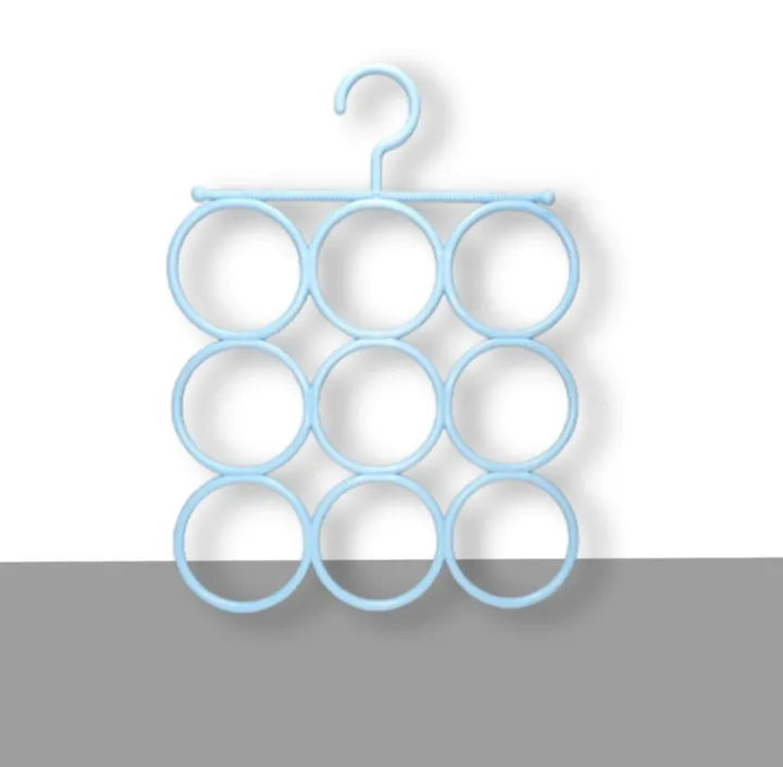 9 Ring Scarf Hanger pair of 6 in 1 set
