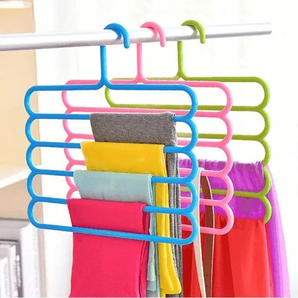 5 layer hanger  five pieces in one set