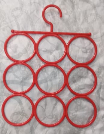 9 Ring Scarf Hanger pair of 6 in 1 set